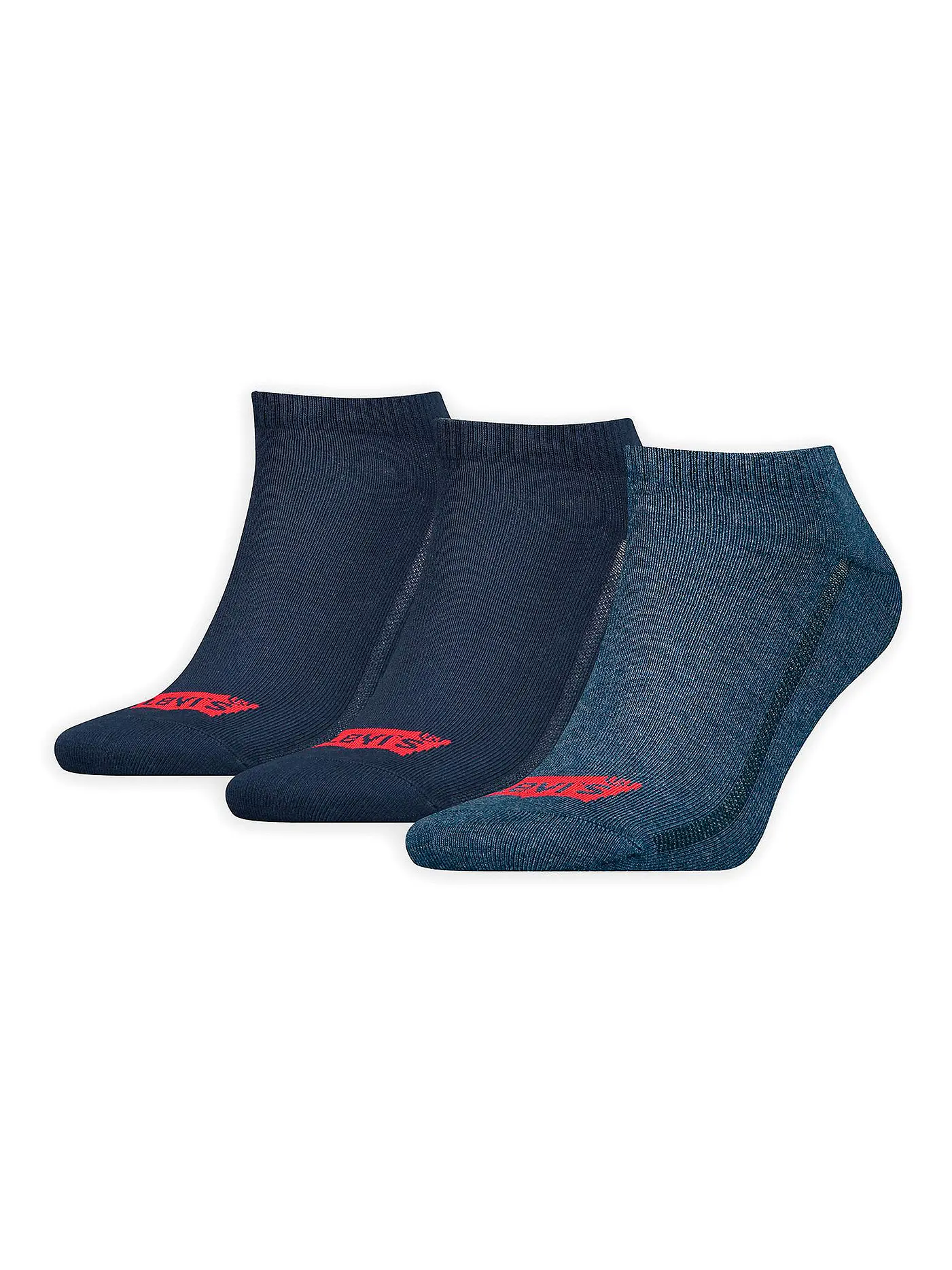 LEVI'S® | Sneaker Socken 3er Pkg white | blau